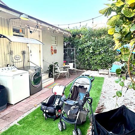 Quiet & Centrally Located House - Private Parking, Laundry And Storage For Luggage Miami Eksteriør bilde