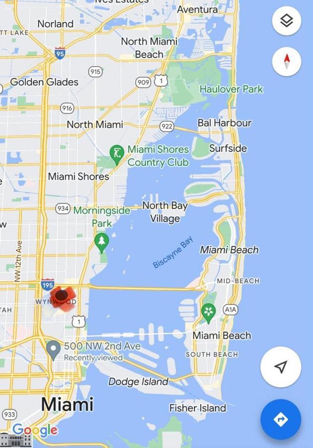 Quiet & Centrally Located House - Private Parking, Laundry And Storage For Luggage Miami Eksteriør bilde