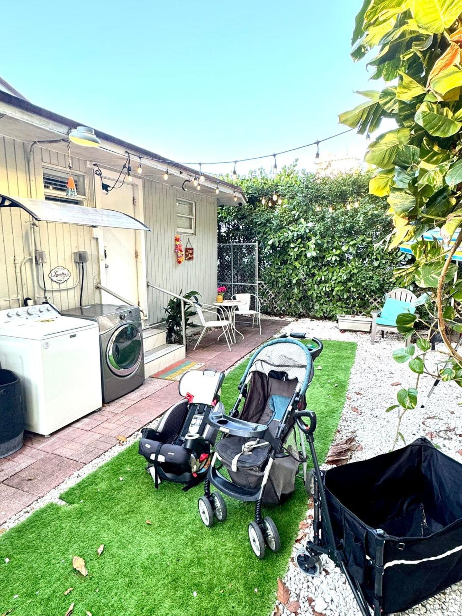 Quiet & Centrally Located House - Private Parking, Laundry And Storage For Luggage Miami Eksteriør bilde